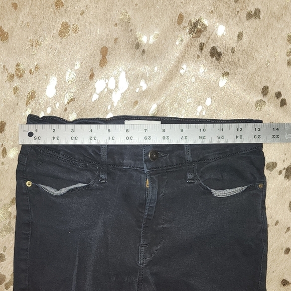 Frame Denim Black Skinny Jeans Classic Style - Picture 5 of 6